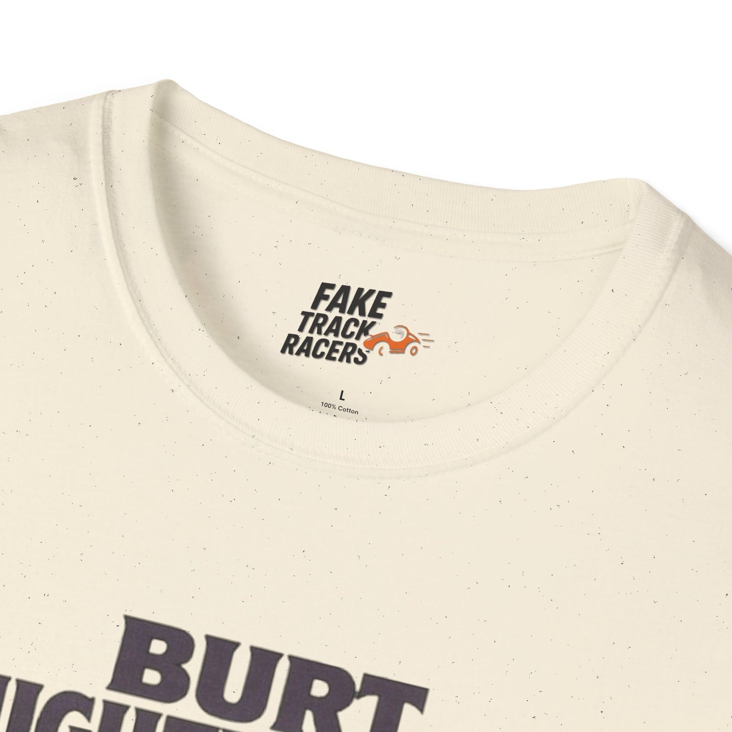 Vintage Style 90s Racing Tee Shirt BURT NIGHTINGALE Song Bird Fake Track Racers