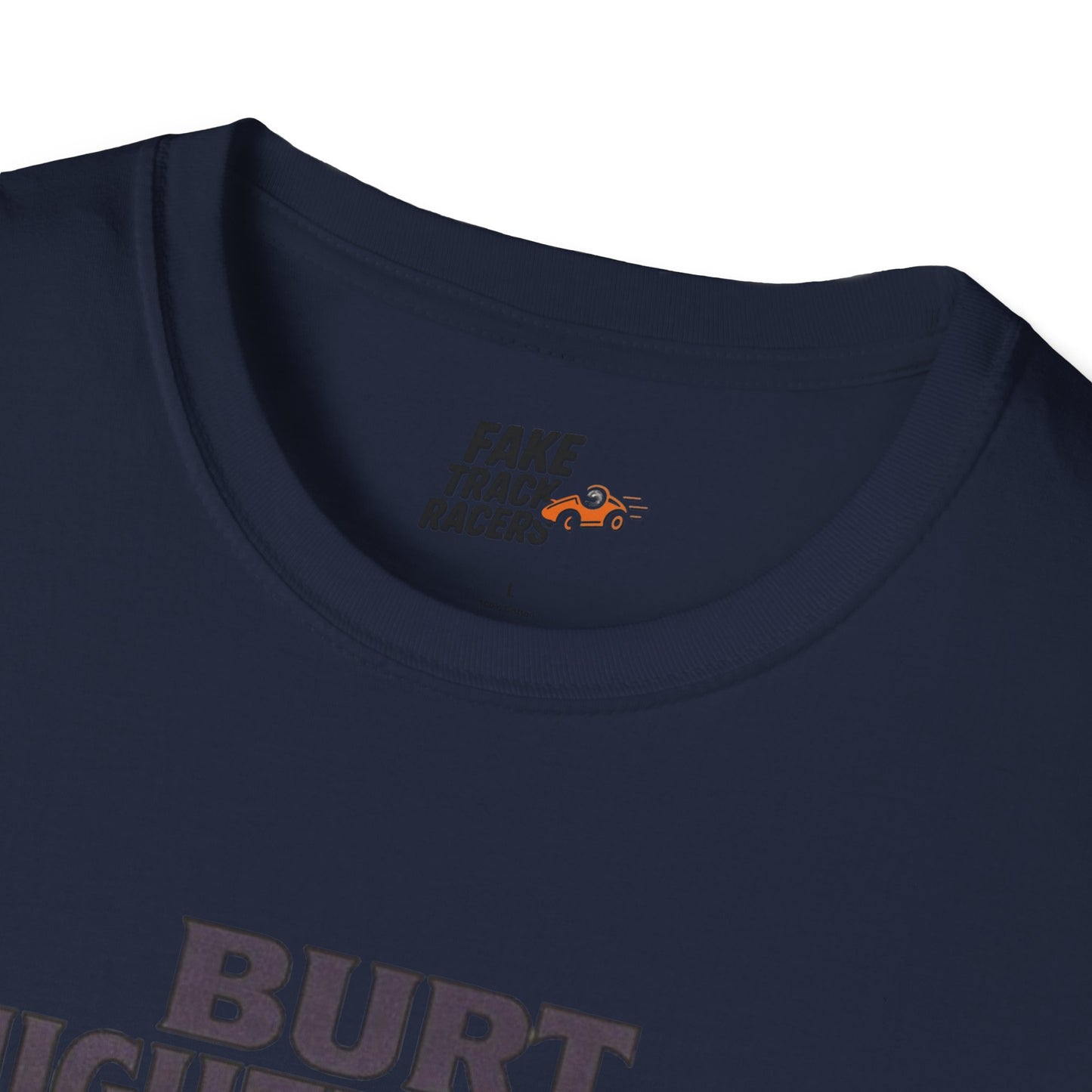 Vintage Style 90s Racing Tee Shirt BURT NIGHTINGALE Song Bird Fake Track Racers