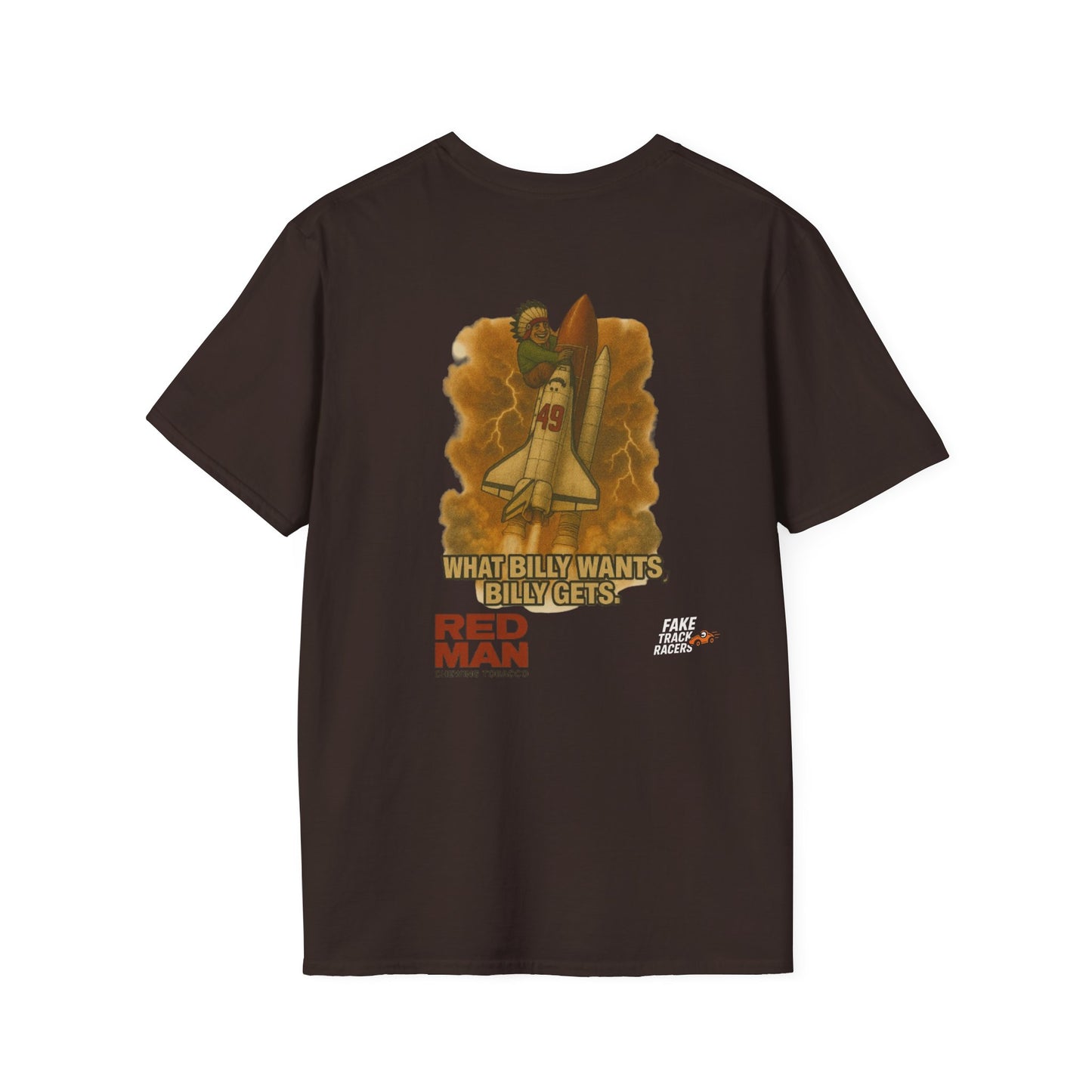 Vintage Style 90s Racing Tee Shirt BILLY BUTTERNUT Billy Shirt Fake Track Racers