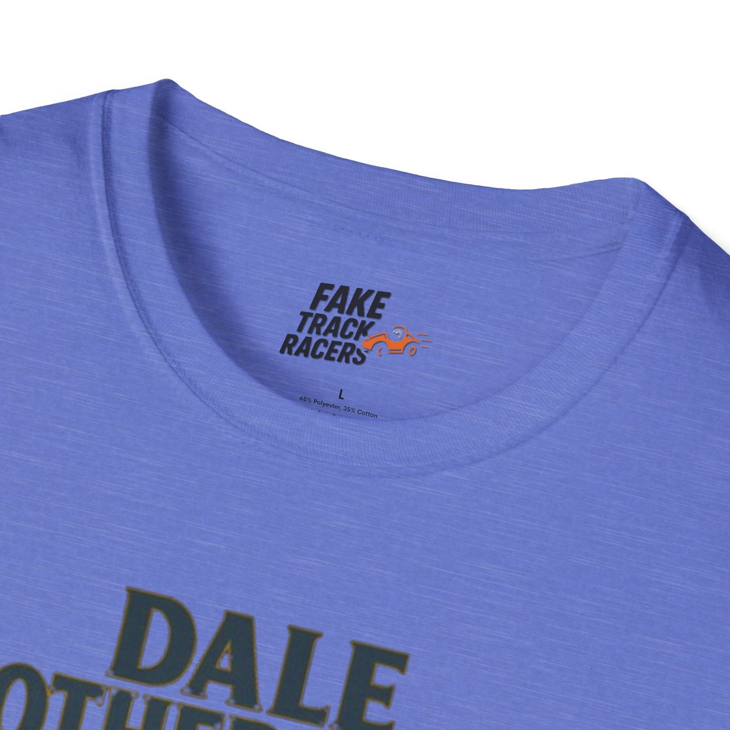 Vintage Style 90s Racing Tee Shirt DALE WOTHERSPOON Alpaca Fake Track Racers