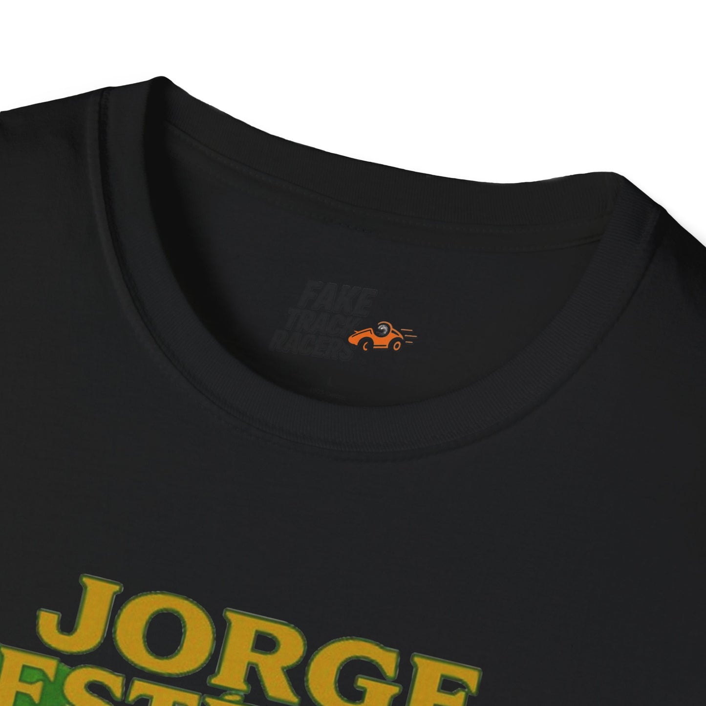 Vintage Style 90s Racing Tee Shirt JORGE ESTEVEZ Cerveza Champ Fake Track Racers