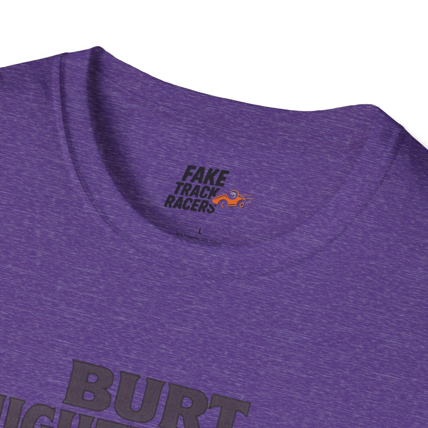 Vintage Style 90s Racing Tee Shirt BURT NIGHTINGALE Song Bird Fake Track Racers