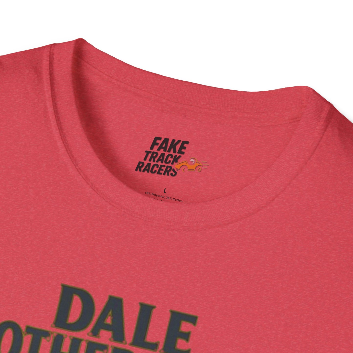 Vintage Style 90s Racing Tee Shirt DALE WOTHERSPOON Alpaca Fake Track Racers