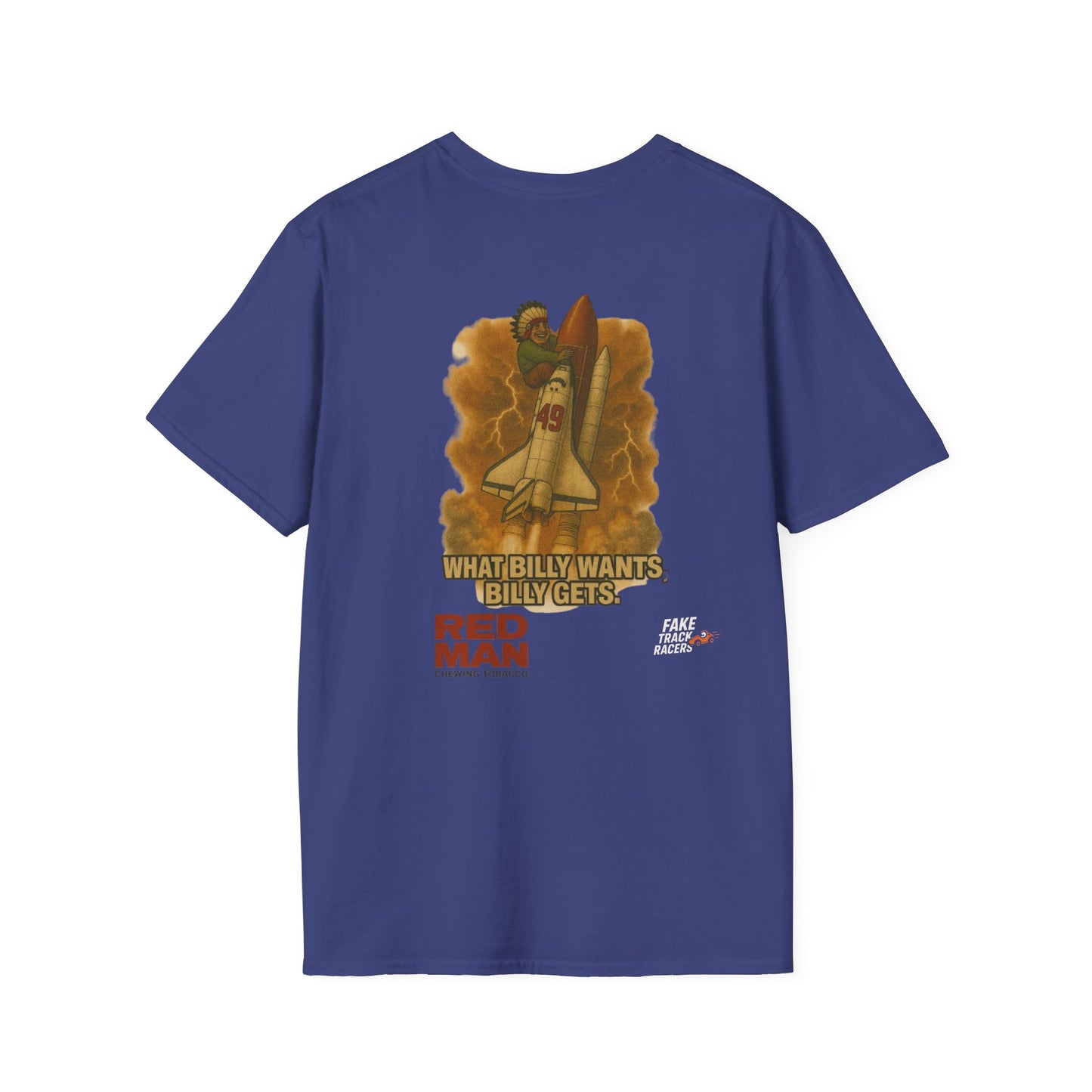 Vintage Style 90s Racing Tee Shirt BILLY BUTTERNUT Billy Shirt Fake Track Racers