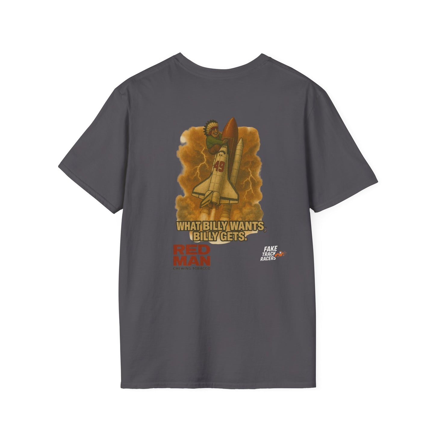 Vintage Style 90s Racing Tee Shirt BILLY BUTTERNUT Billy Shirt Fake Track Racers