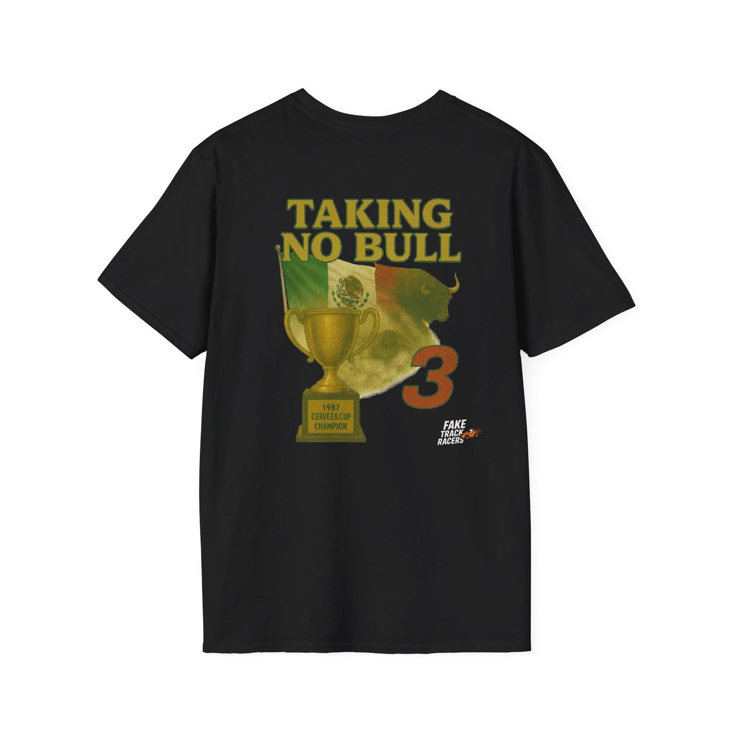 Vintage Style 90s Racing Tee Shirt JORGE ESTEVEZ Cerveza Champ Fake Track Racers