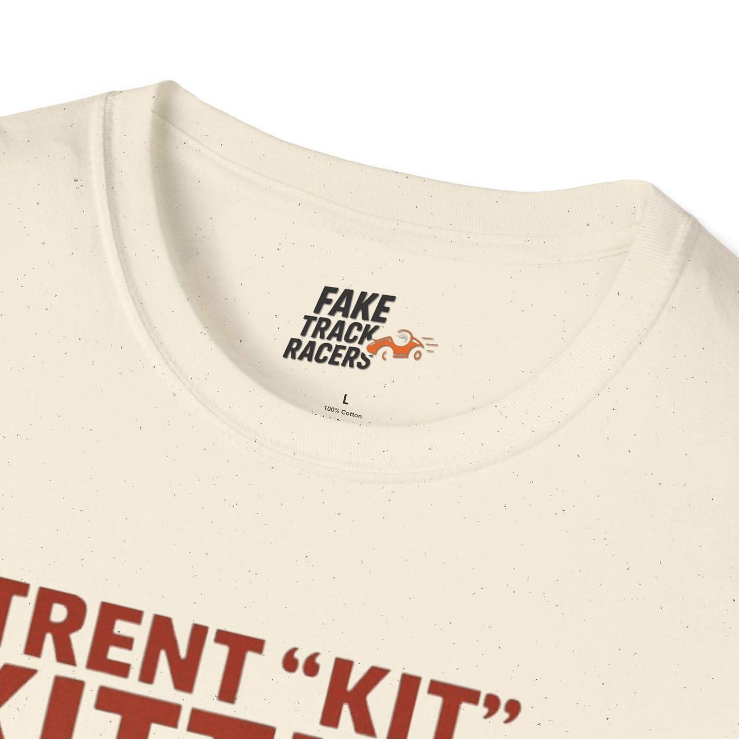 Vintage Style 90s Racing Tee Shirt TRENT KITTLES ROY Fake Track Racers