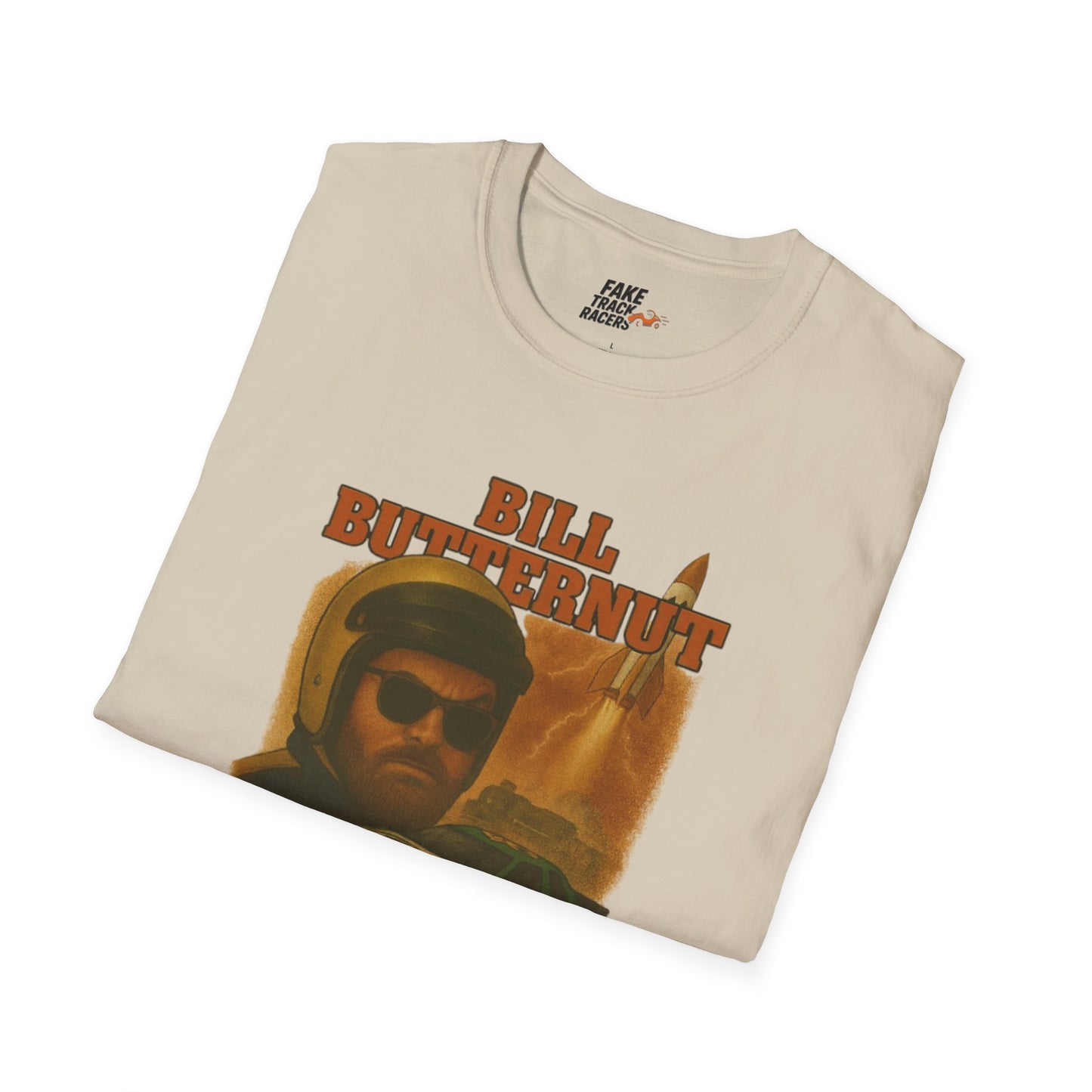 Vintage Style 90s Racing Tee Shirt BILLY BUTTERNUT Billy Shirt Fake Track Racers