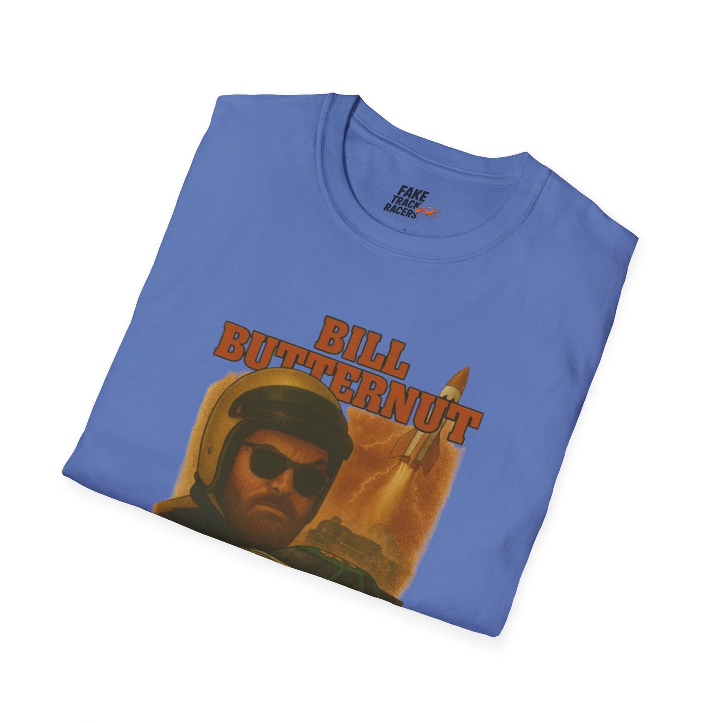 Vintage Style 90s Racing Tee Shirt BILLY BUTTERNUT Billy Shirt Fake Track Racers