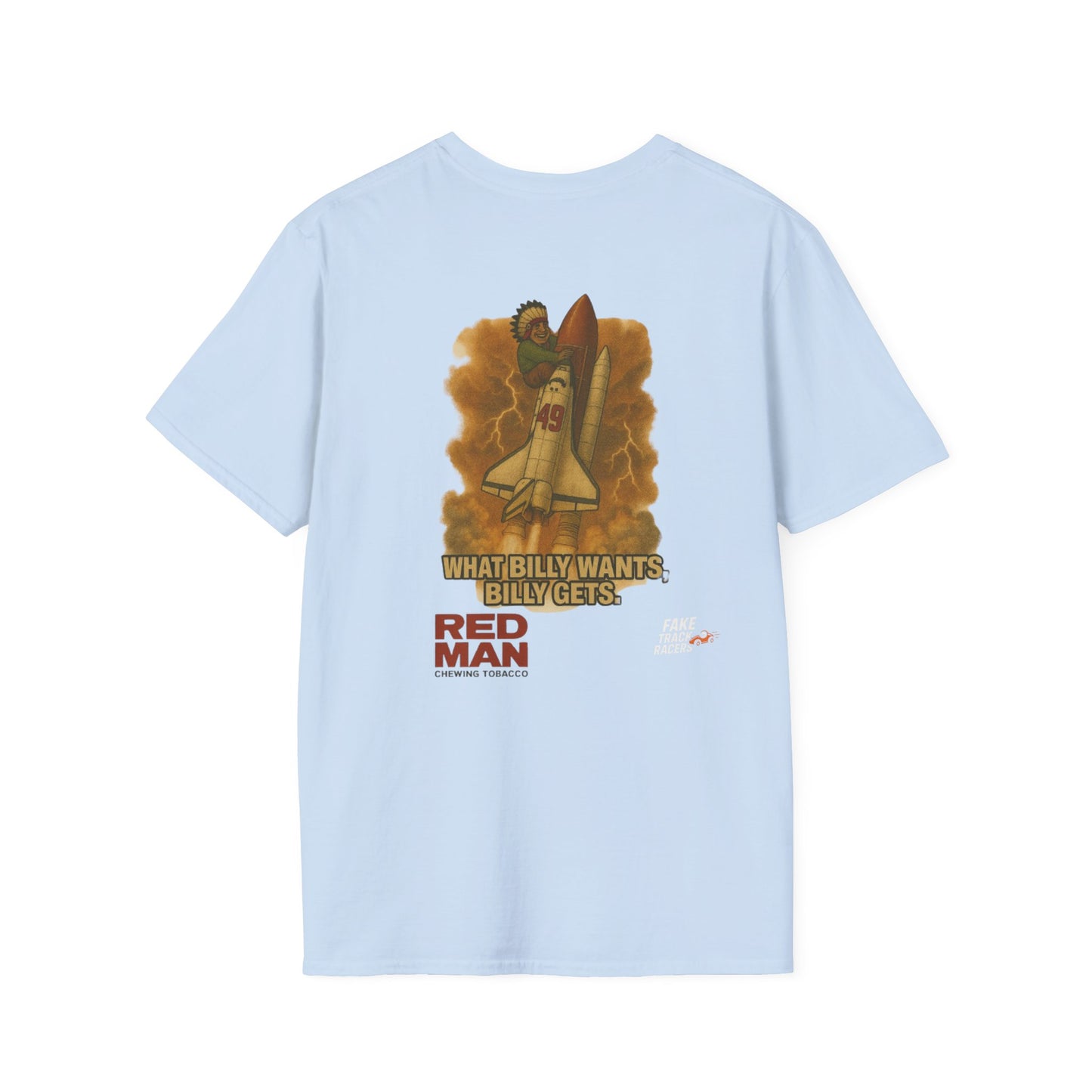 Vintage Style 90s Racing Tee Shirt BILLY BUTTERNUT Billy Shirt Fake Track Racers