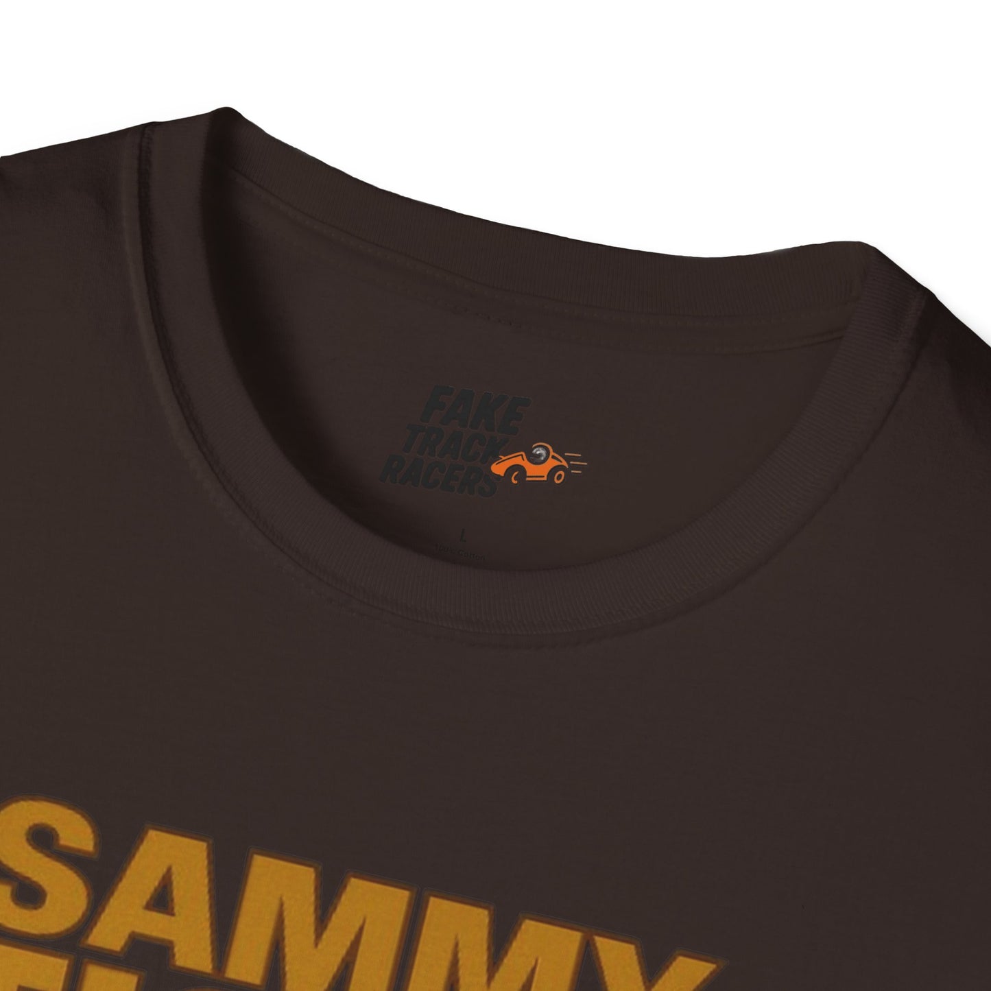 Vintage Style Racing Tee Shirt SAMMY TICKLE, 1988 Champion Shirt Fake Track Racers