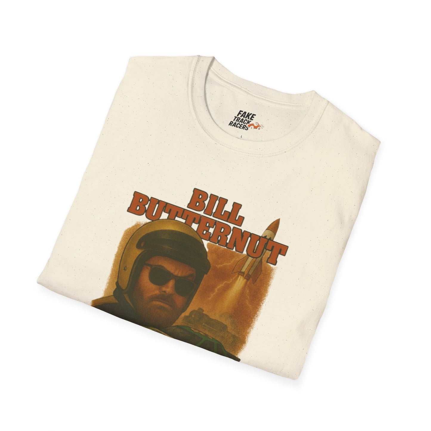 Vintage Style 90s Racing Tee Shirt BILLY BUTTERNUT Billy Shirt Fake Track Racers