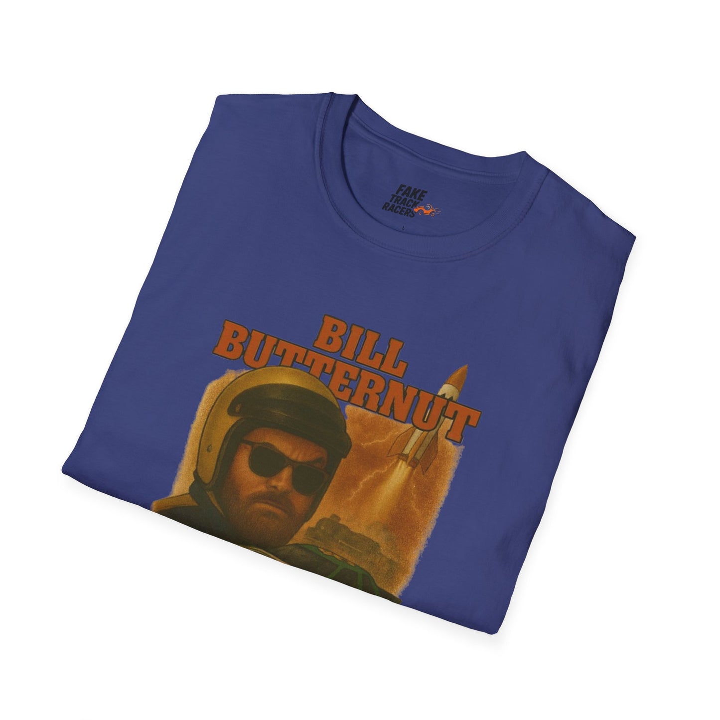 Vintage Style 90s Racing Tee Shirt BILLY BUTTERNUT Billy Shirt Fake Track Racers