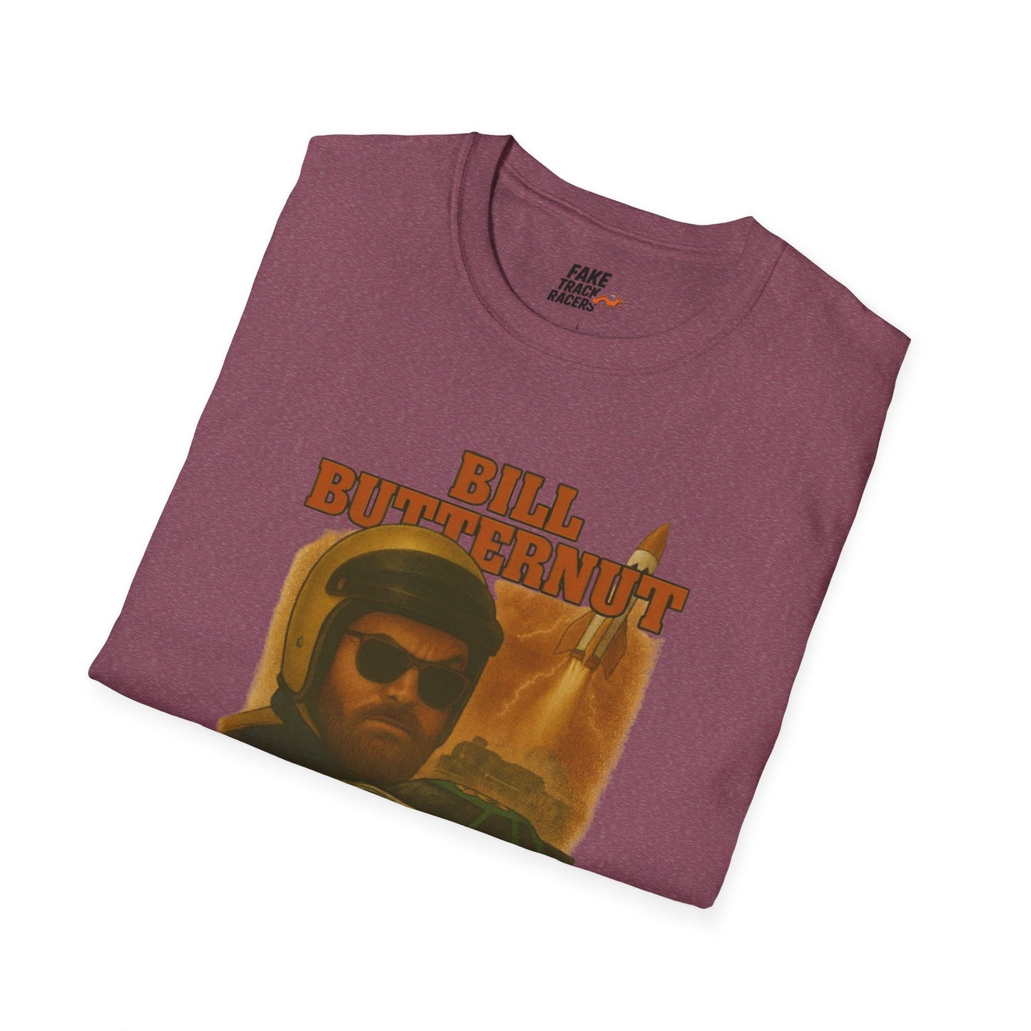 Vintage Style 90s Racing Tee Shirt BILLY BUTTERNUT Billy Shirt Fake Track Racers