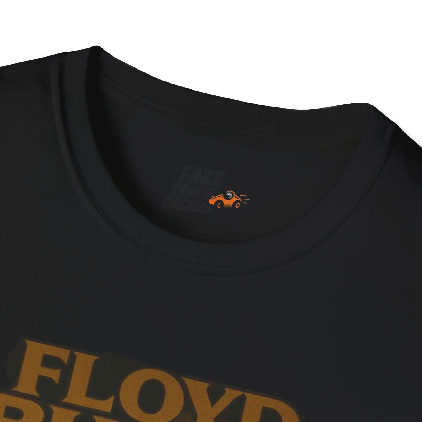 Vintage Style 90s Racing Tee Shirt FLOYD BUTTS Bapst Fake Track Racers