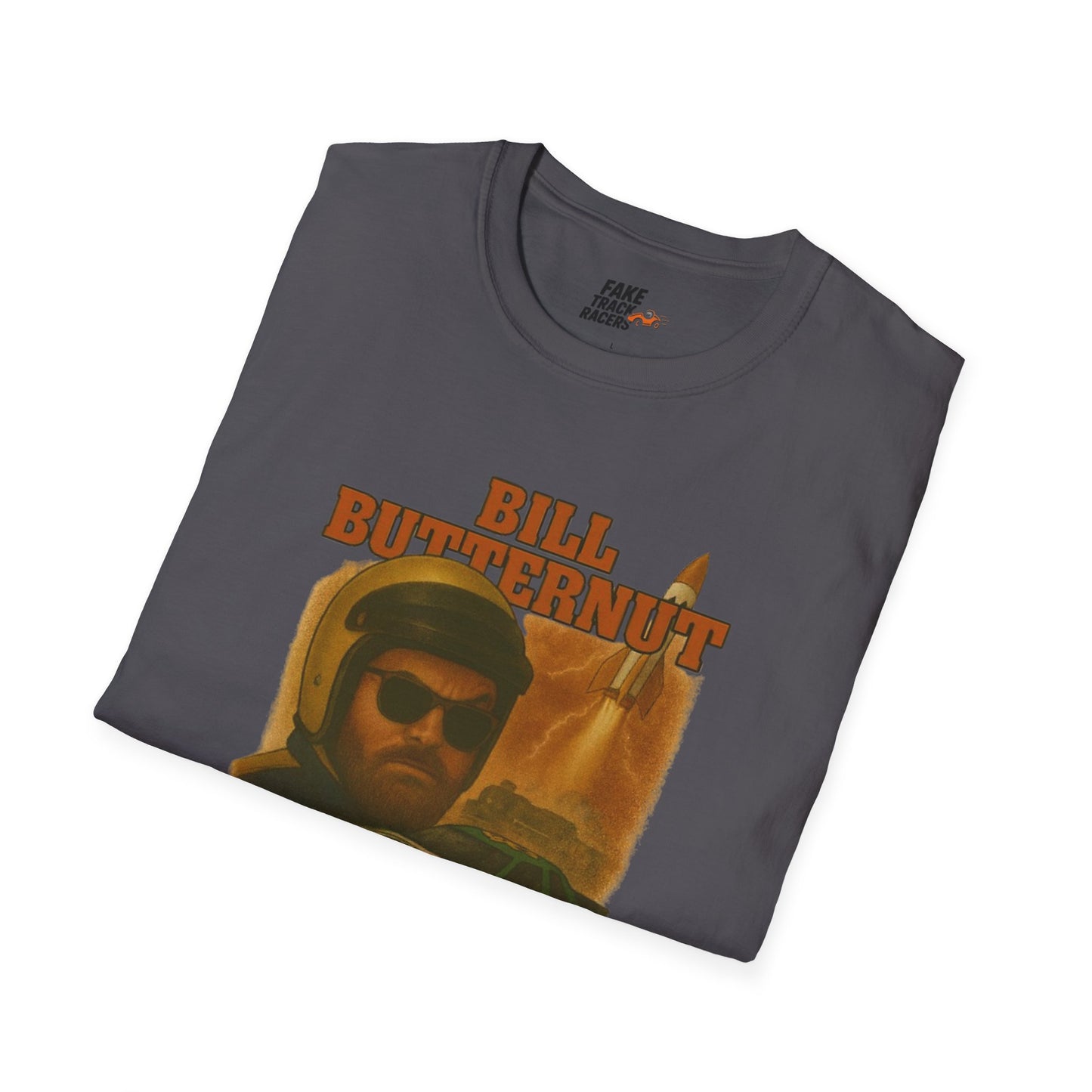 Vintage Style 90s Racing Tee Shirt BILLY BUTTERNUT Billy Shirt Fake Track Racers