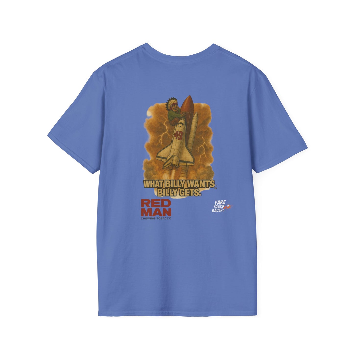Vintage Style 90s Racing Tee Shirt BILLY BUTTERNUT Billy Shirt Fake Track Racers