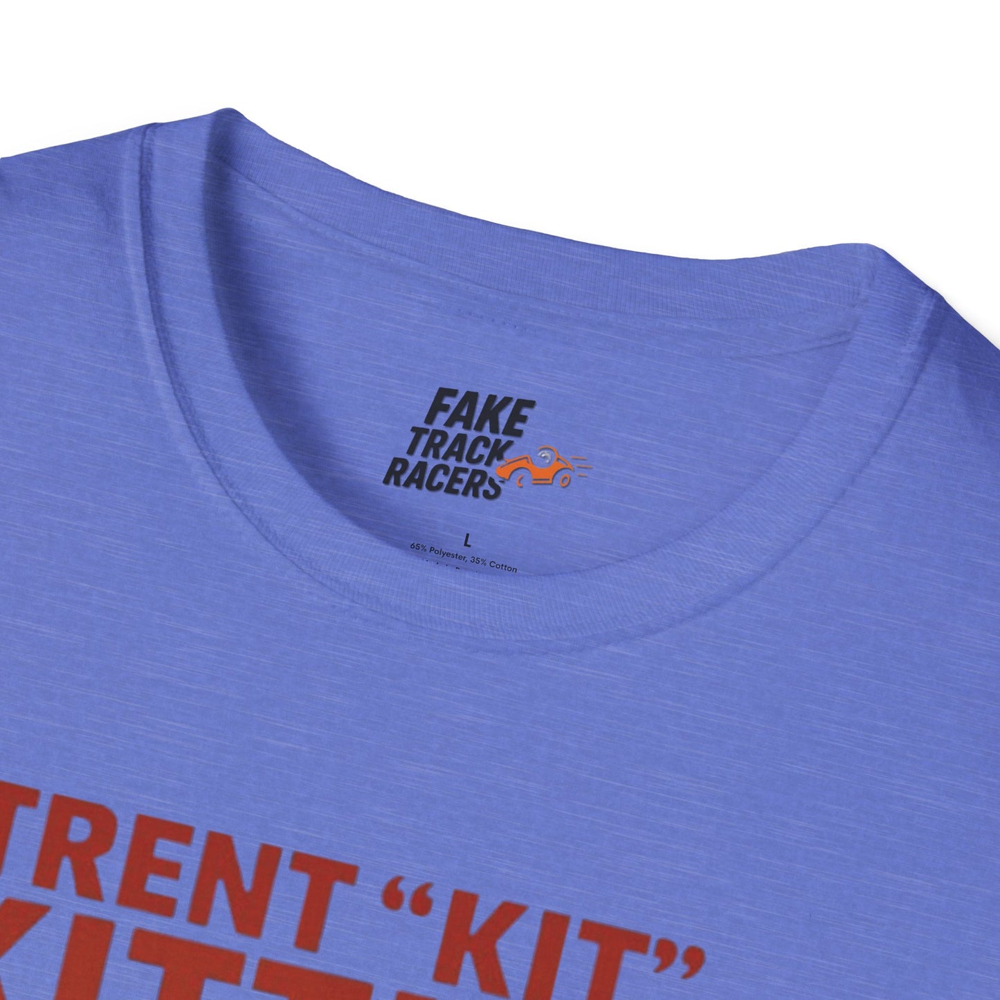 Vintage Style 90s Racing Tee Shirt TRENT KITTLES ROY Fake Track Racers