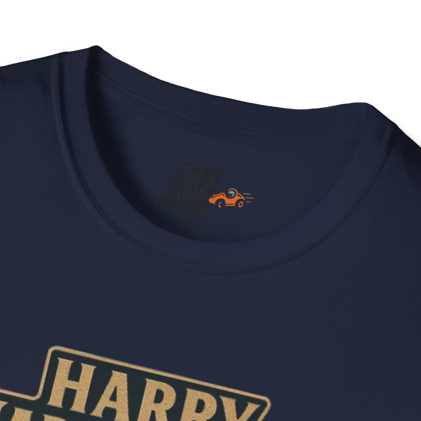 Vintage Style 90s Racing Tee Shirt HARRY MAPLETHORPE Hellmark's Fake Track Racers