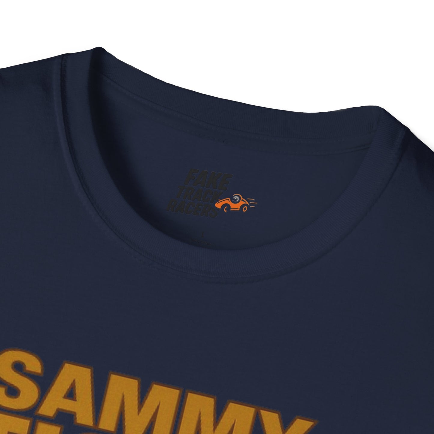 Vintage Style Racing Tee Shirt SAMMY TICKLE, 1988 Champion Shirt Fake Track Racers