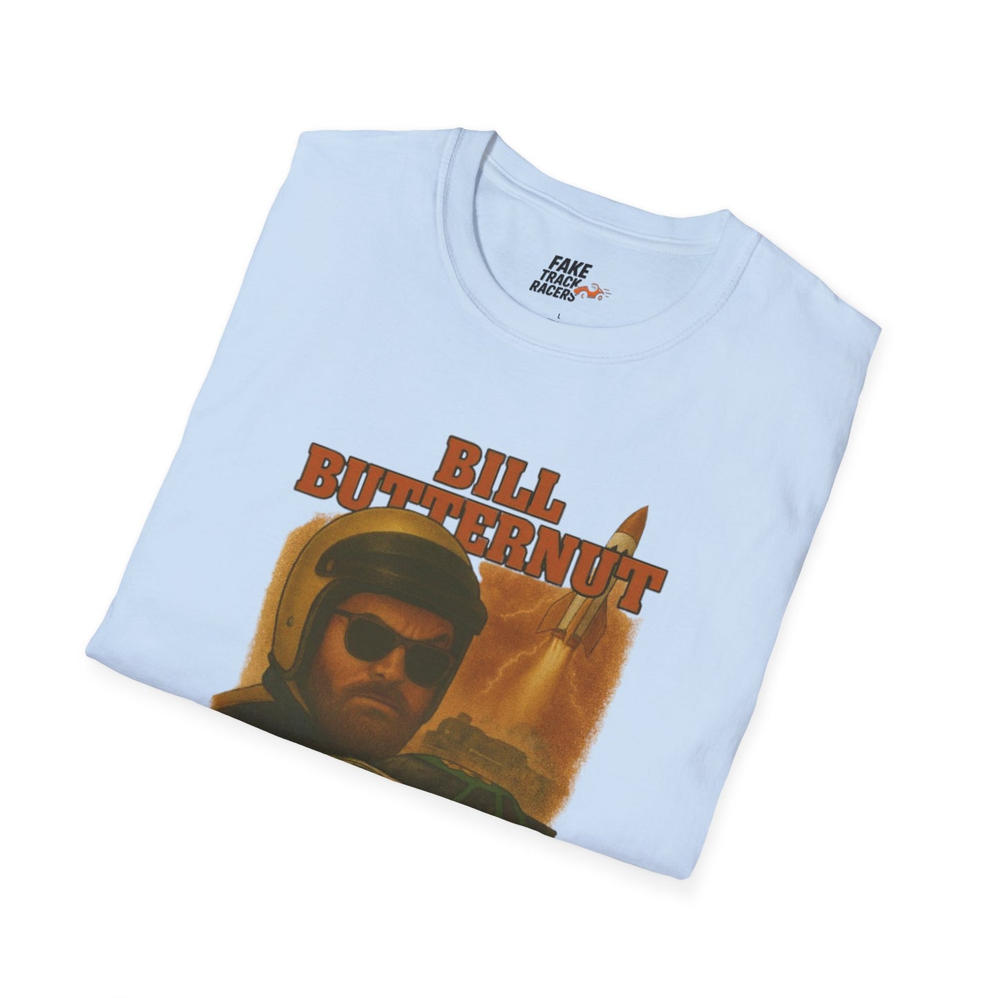 Vintage Style 90s Racing Tee Shirt BILLY BUTTERNUT Billy Shirt Fake Track Racers