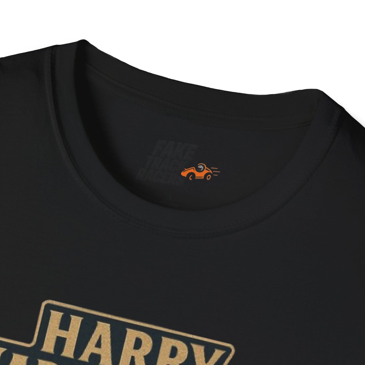 Vintage Style 90s Racing Tee Shirt HARRY MAPLETHORPE Hellmark's Fake Track Racers