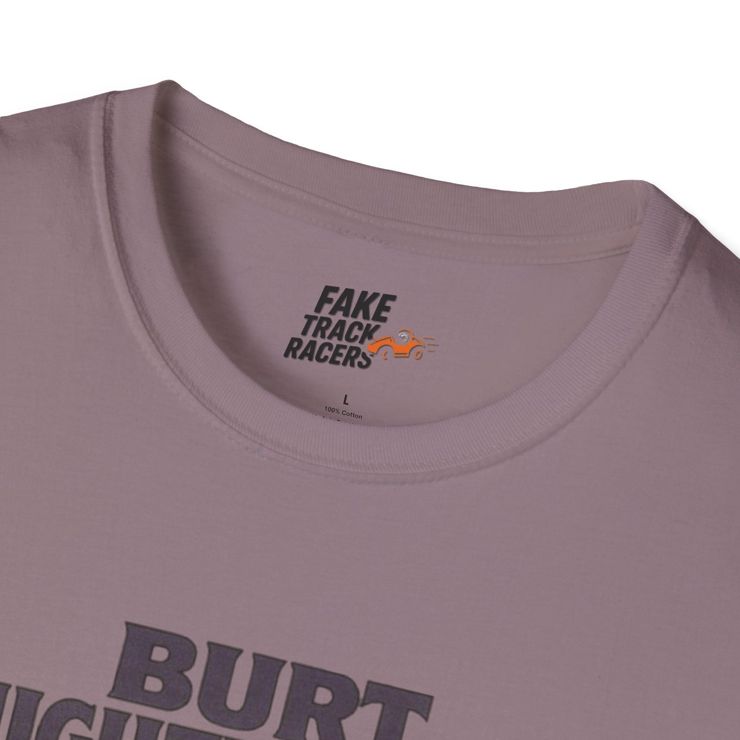 Vintage Style 90s Racing Tee Shirt BURT NIGHTINGALE Song Bird Fake Track Racers