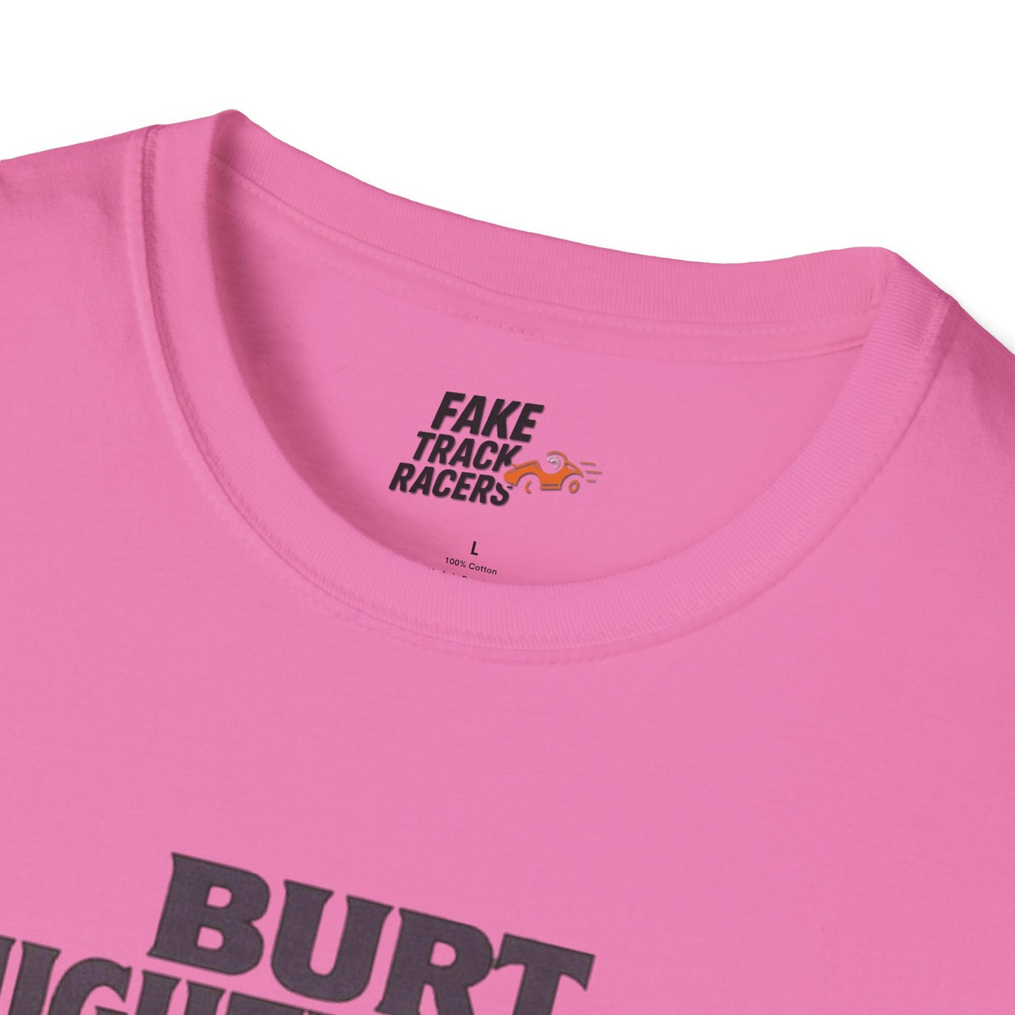 Vintage Style 90s Racing Tee Shirt BURT NIGHTINGALE Song Bird Fake Track Racers