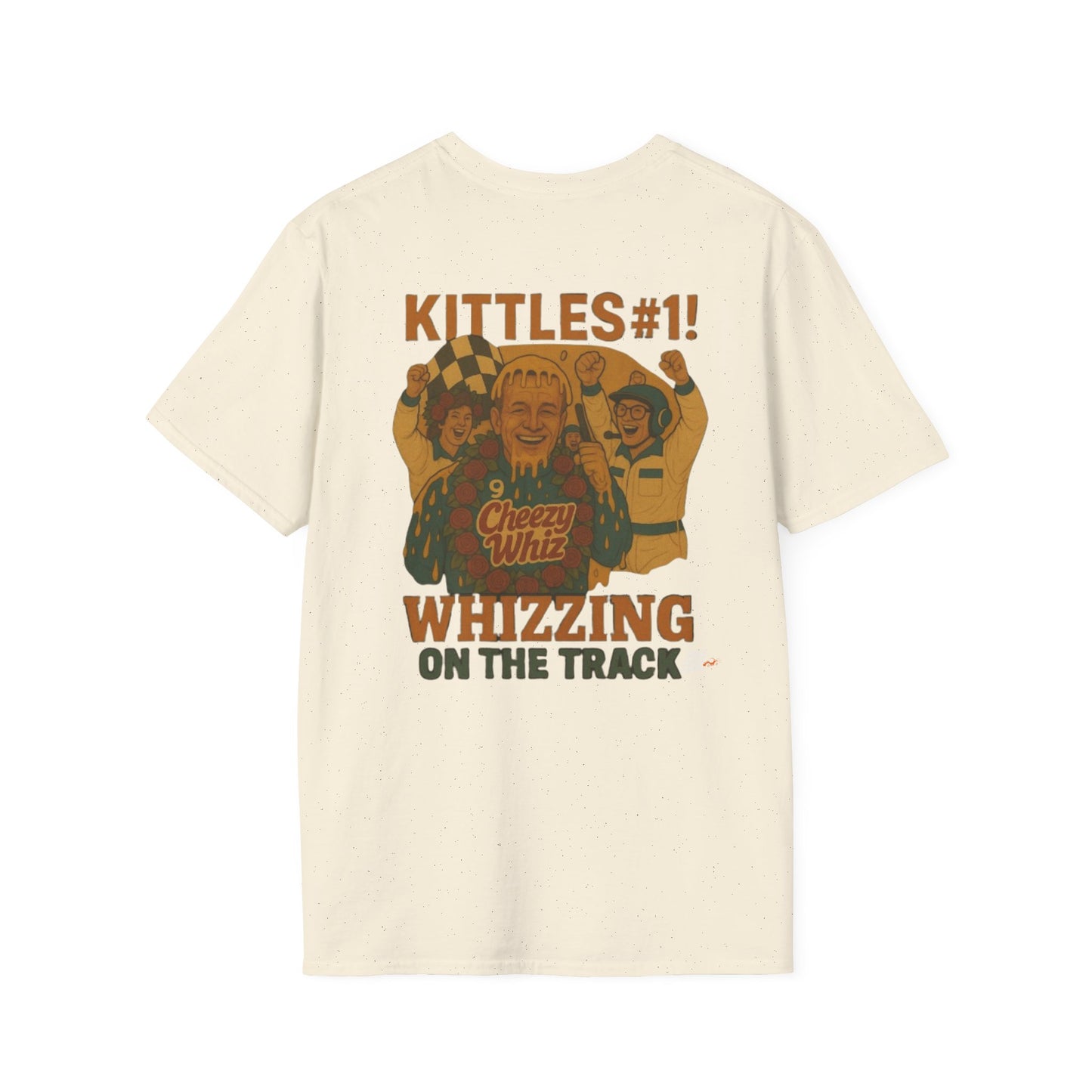 Vintage Style 90s Racing Tee Shirt TRENT KITTLES ROY Fake Track Racers