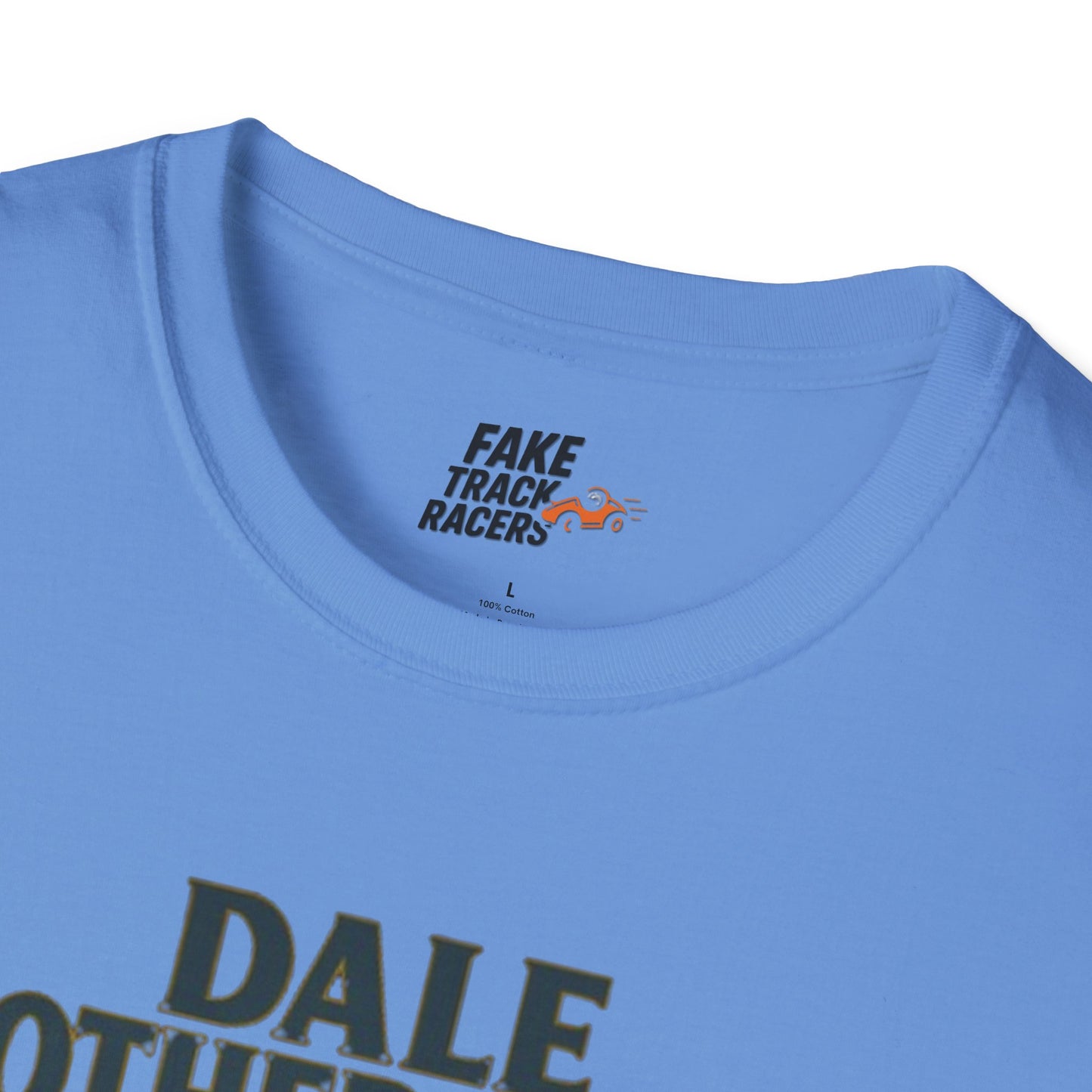 Vintage Style 90s Racing Tee Shirt DALE WOTHERSPOON Alpaca Fake Track Racers