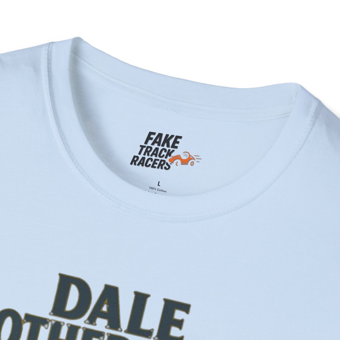 Vintage Style 90s Racing Tee Shirt DALE WOTHERSPOON Alpaca Fake Track Racers