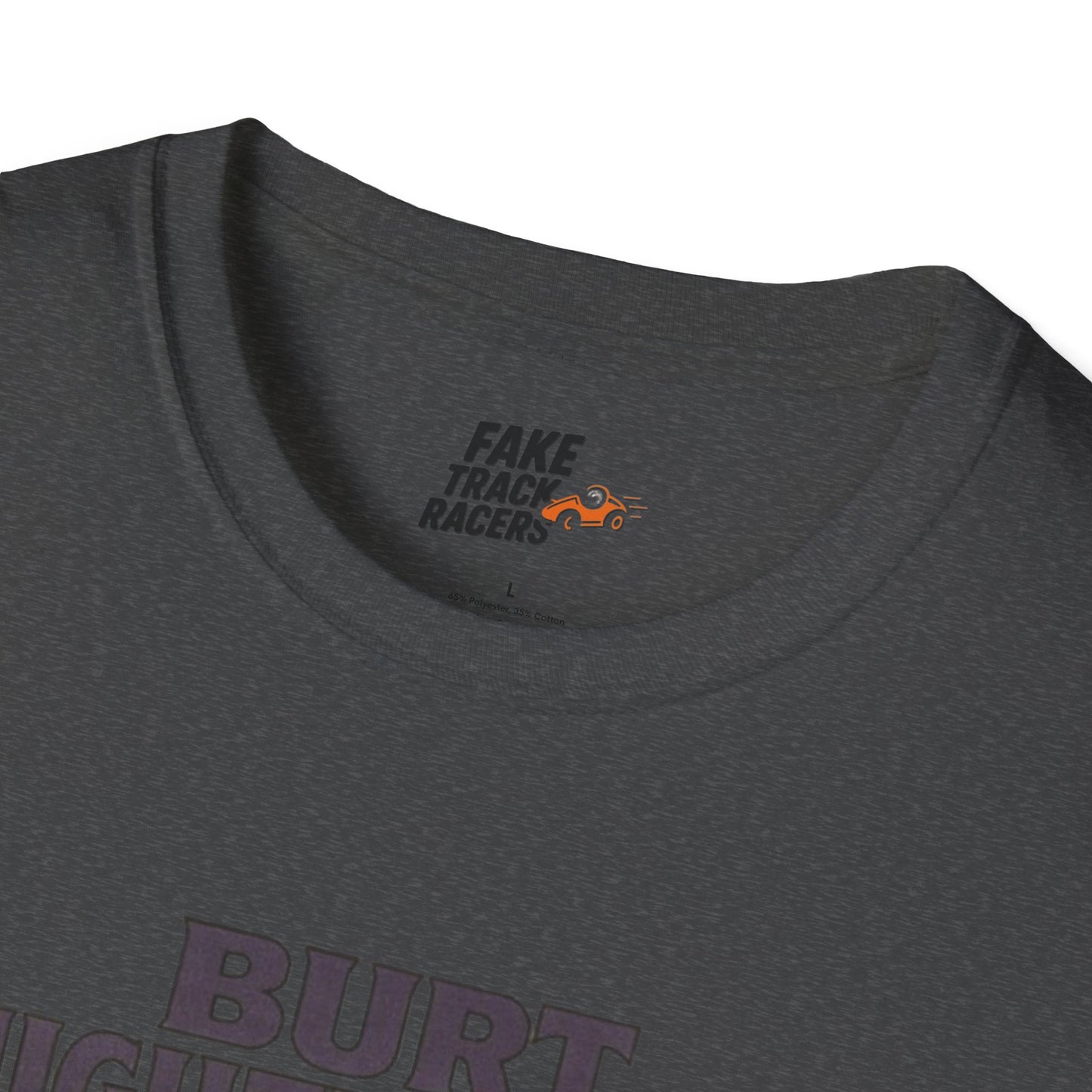 Vintage Style 90s Racing Tee Shirt BURT NIGHTINGALE Song Bird Fake Track Racers