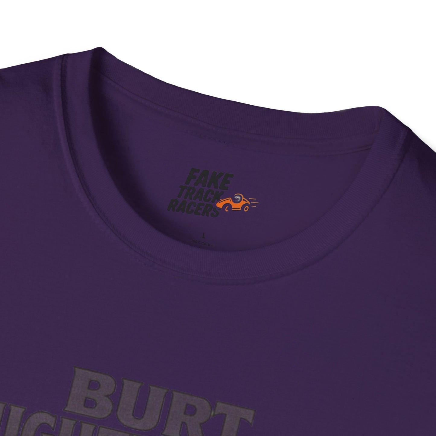 Vintage Style 90s Racing Tee Shirt BURT NIGHTINGALE Song Bird Fake Track Racers