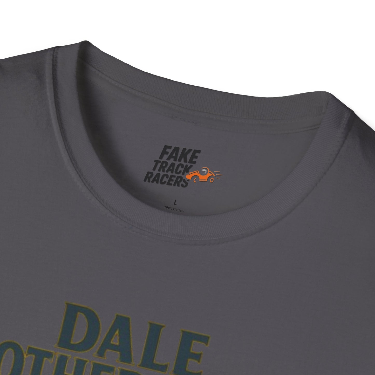 Vintage Style 90s Racing Tee Shirt DALE WOTHERSPOON Alpaca Fake Track Racers