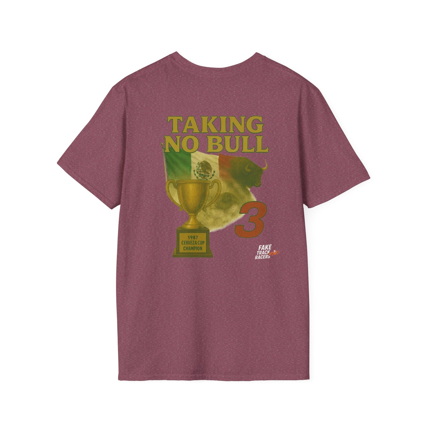 Vintage Style 90s Racing Tee Shirt JORGE ESTEVEZ Cerveza Champ Fake Track Racers