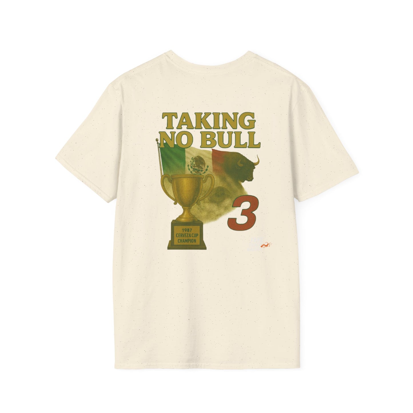 Vintage Style 90s Racing Tee Shirt JORGE ESTEVEZ Cerveza Champ Fake Track Racers