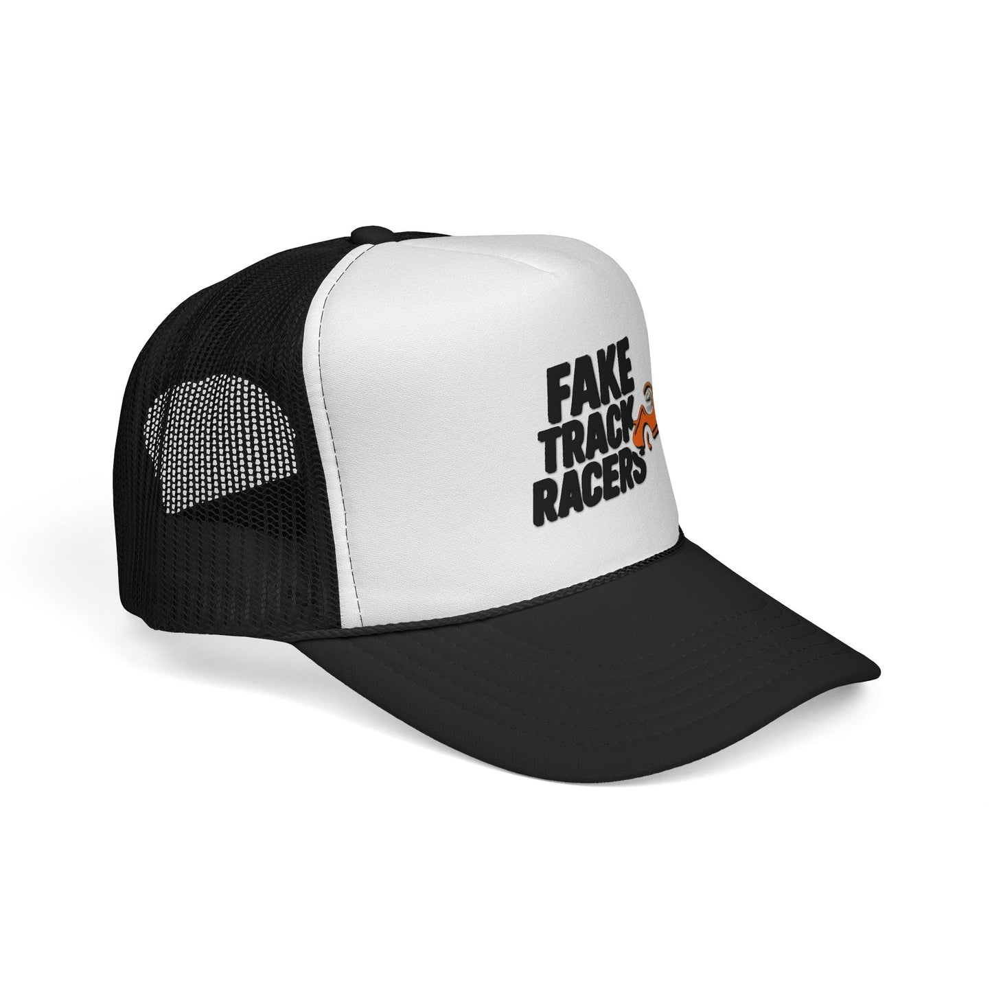 Fake Track Racers Mega Trucker Hat Mesh