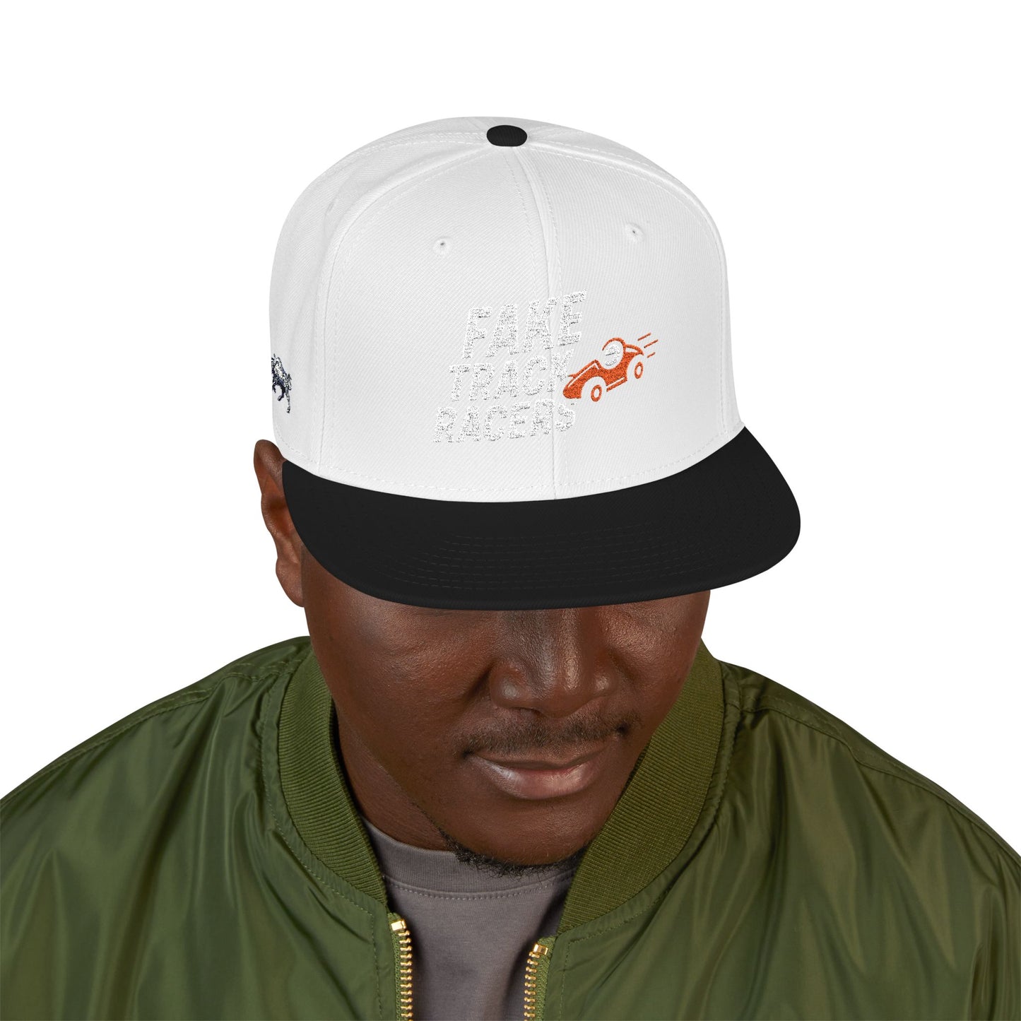 Fake Track Racers Mega Snapback