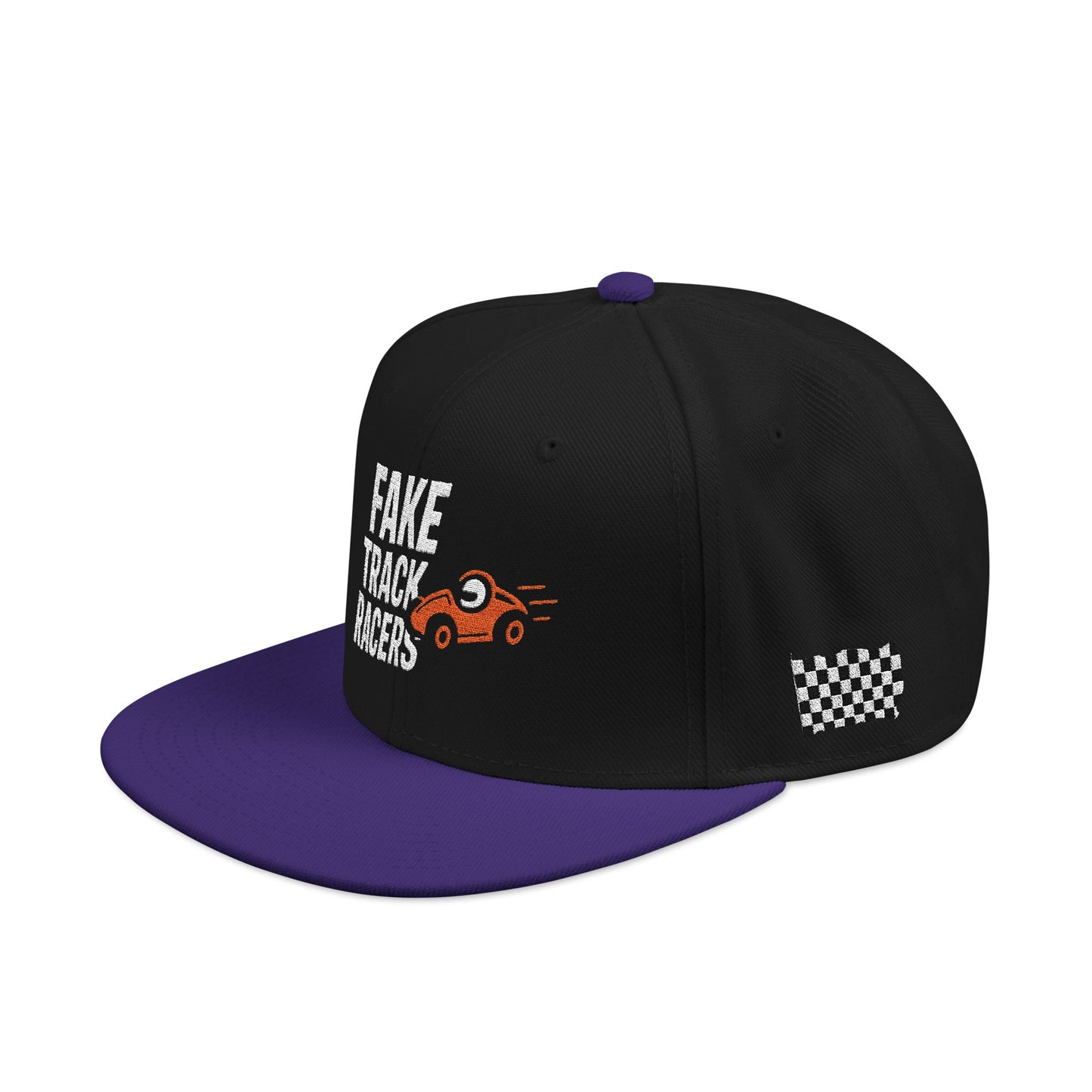 Fake Track Racers Mega Snapback