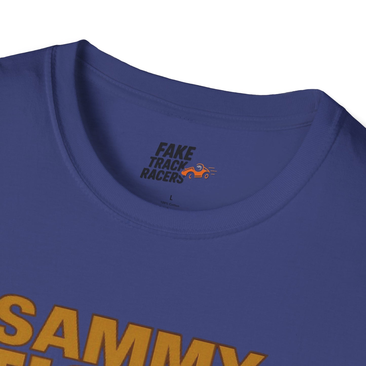 Vintage Style Racing Tee Shirt SAMMY TICKLE, 1988 Champion Shirt Fake Track Racers