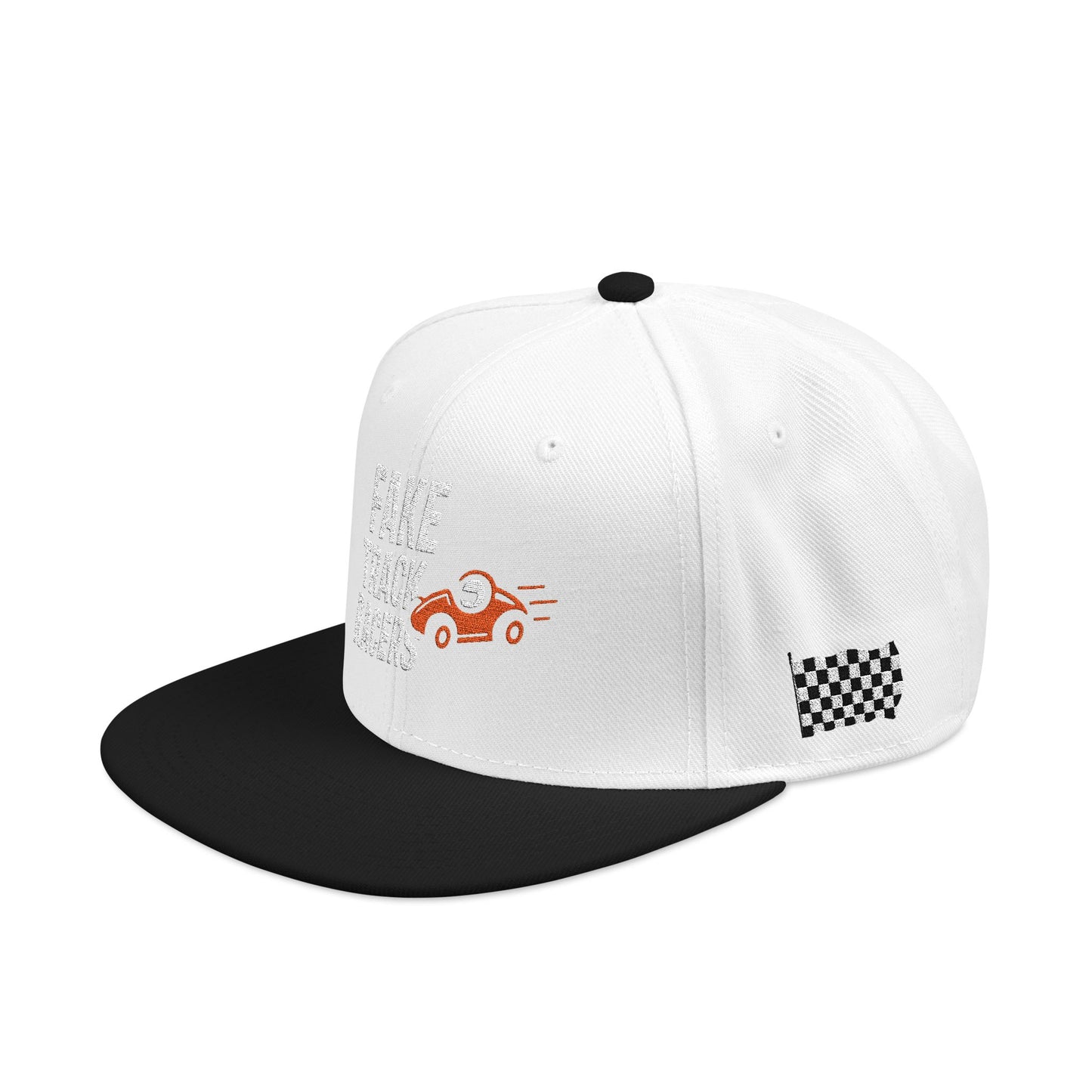 Fake Track Racers Mega Snapback