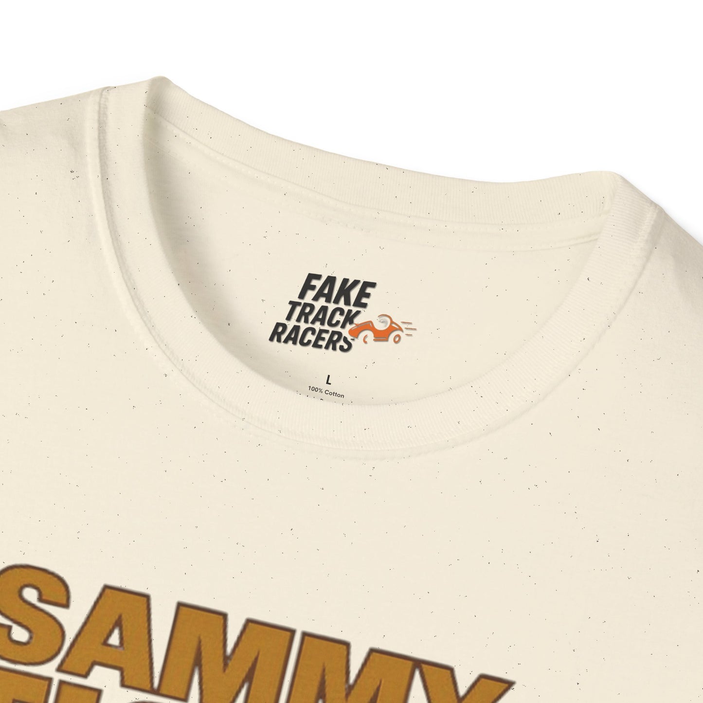 Vintage Style Racing Tee Shirt SAMMY TICKLE, 1988 Champion Shirt Fake Track Racers