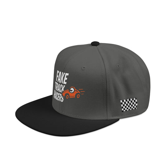 Fake Track Racers Mega Snapback