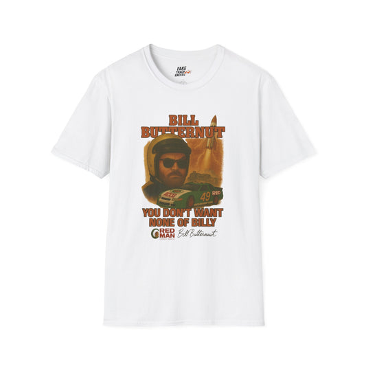 Vintage Style 90s Racing Tee Shirt BILLY BUTTERNUT Billy Shirt Fake Track Racers
