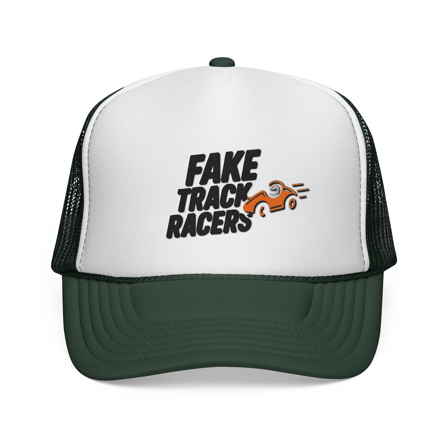 Fake Track Racers Mega Trucker Hat Mesh